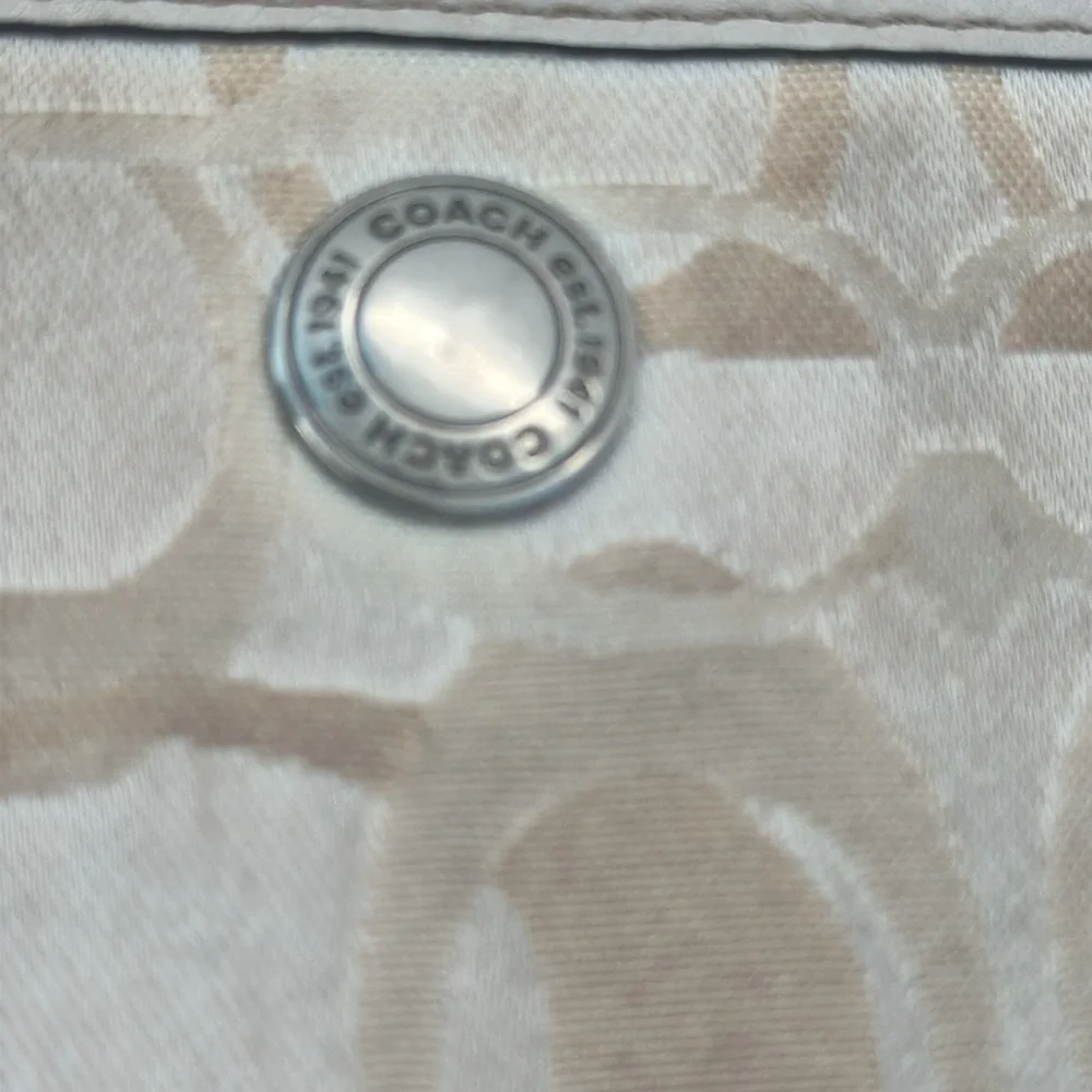 COACH Optic Signature Shoulder Swing Bag Crossbody Small Purse 10148